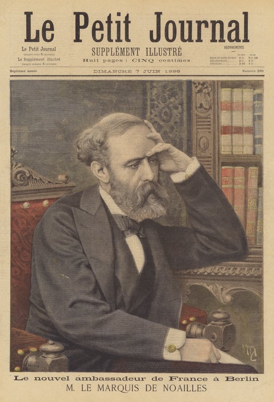 Marquis de Noailles, den nye franske ambassadør i Berlin af French School