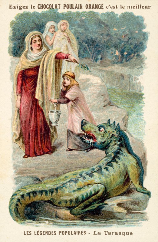 Tarasque af Tarascon af French School