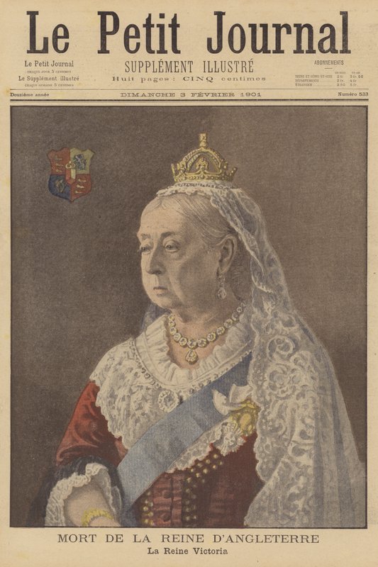 Dronning Victorias død af French School