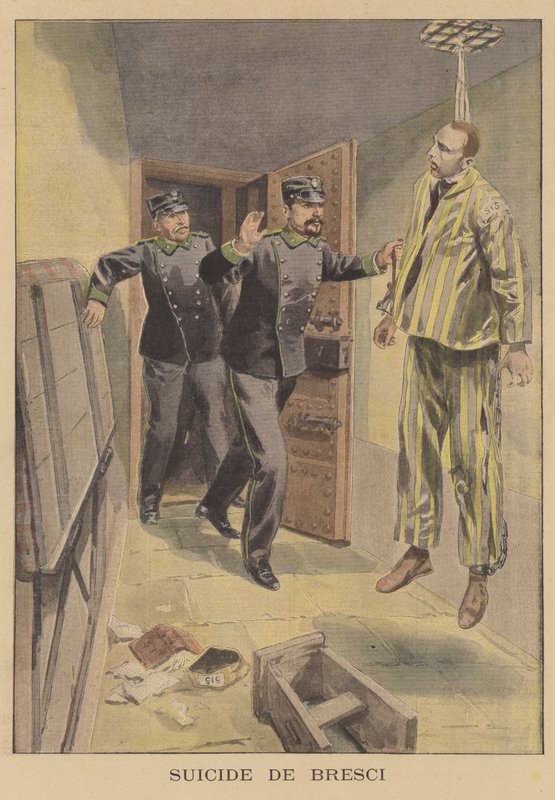 Gaetano Brescis selvmord af French School