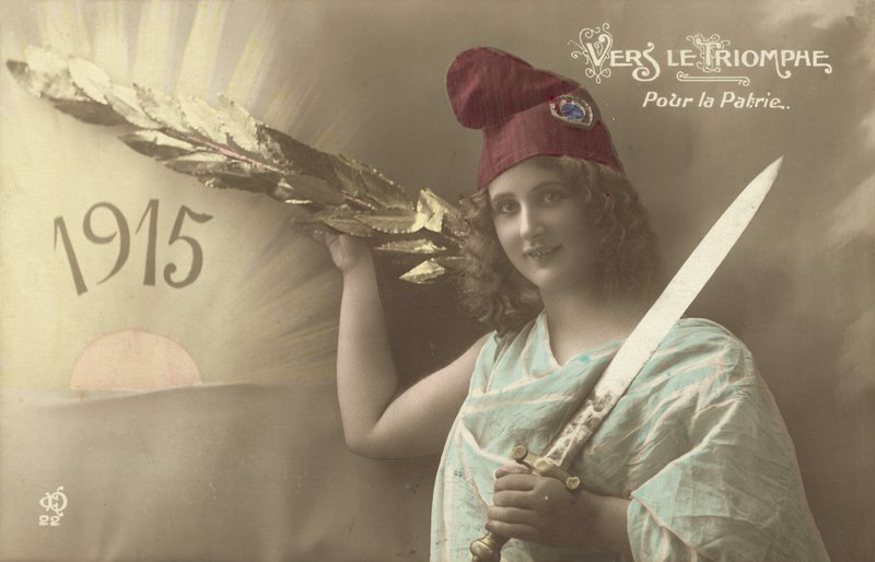 1915, På vej mod triumf, For fædrelandet af French Photographer