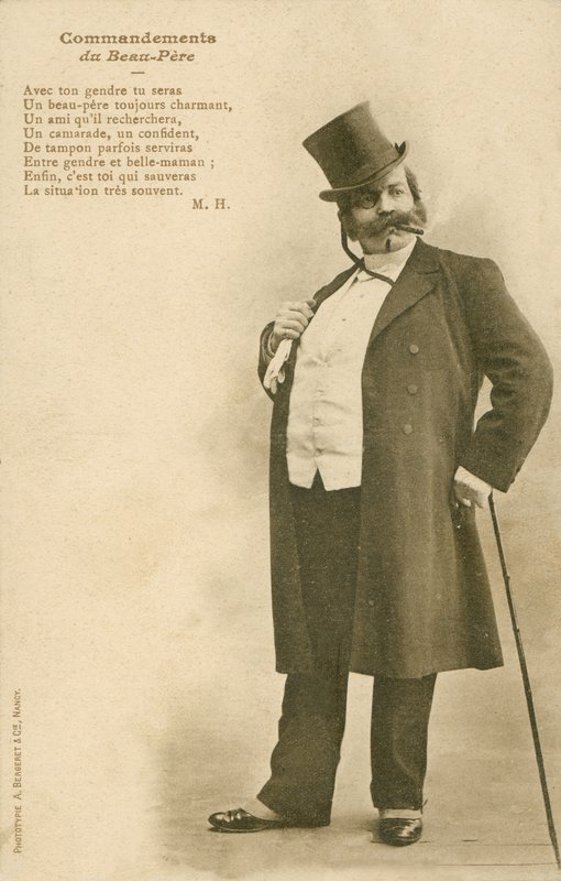 En stedfars regler (s/h-billede) af French Photographer