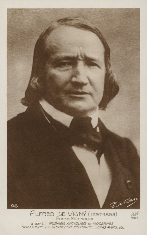 Alfred de Vigny (1797-1863), fransk digter og romanforfatter af French Photographer