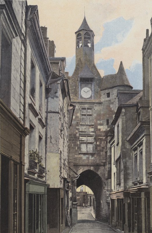Amboise, Belfry, Cote E af French Photographer