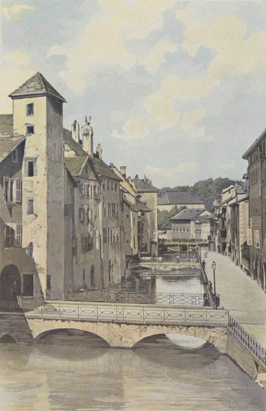 Annecy, Thioux-kanalen af French Photographer