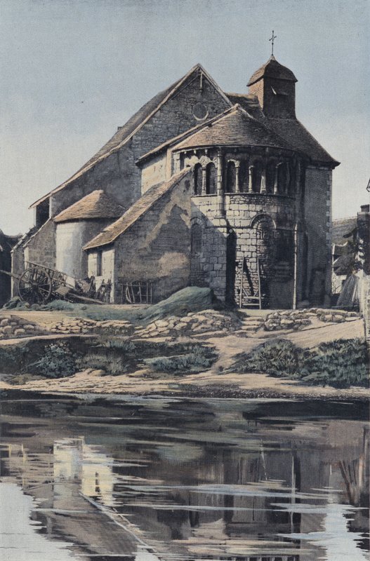 Ardentes, Kirke, Cote S af French Photographer