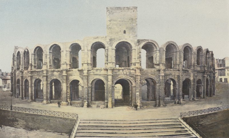 Arles, Amfiteater, Udvendig udsigt af French Photographer