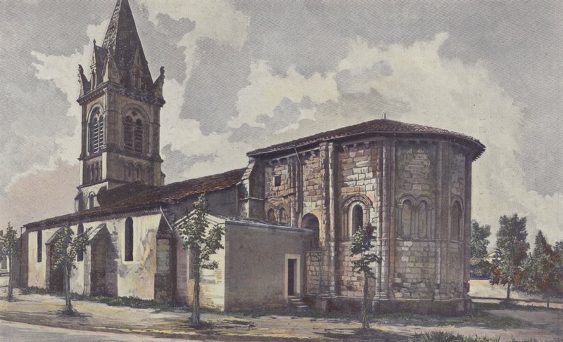 Avensan, Kirke, Sammen S E af French Photographer
