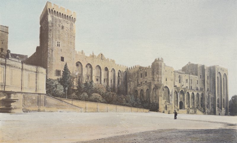 Avignon, pavernes slot, Ensemble N O af French Photographer