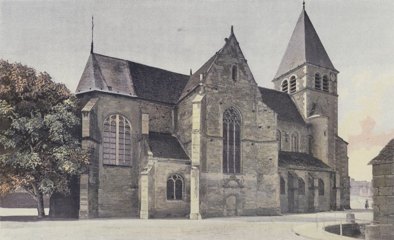 Bagneux-la-Fosse, Kirke, Set N af French Photographer