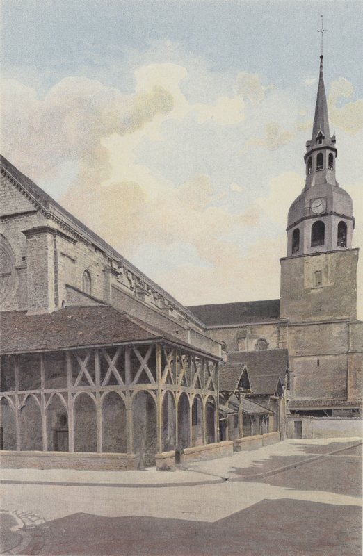 Bar-sur-Aube, Saint-Pierre Kirke, Ensemble S O af French Photographer