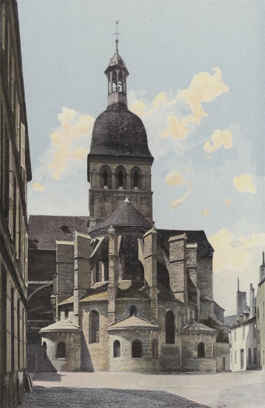 Beaune, Notre-Dame Kirke, Apsis af French Photographer