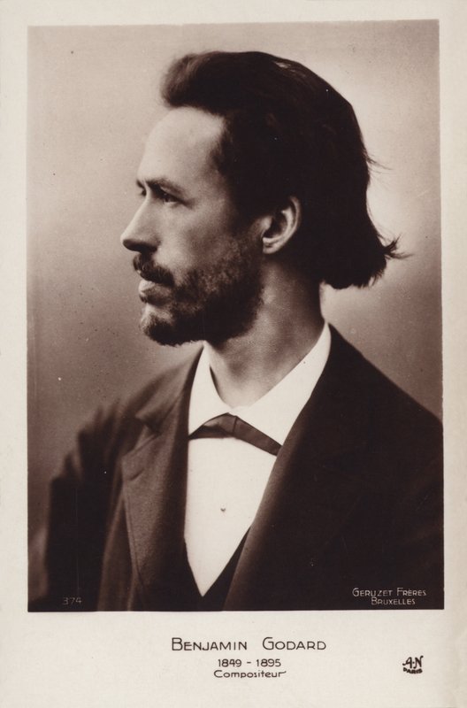 Benjamin Godard, fransk violinist og romantisk komponist (1849-1895) af French Photographer