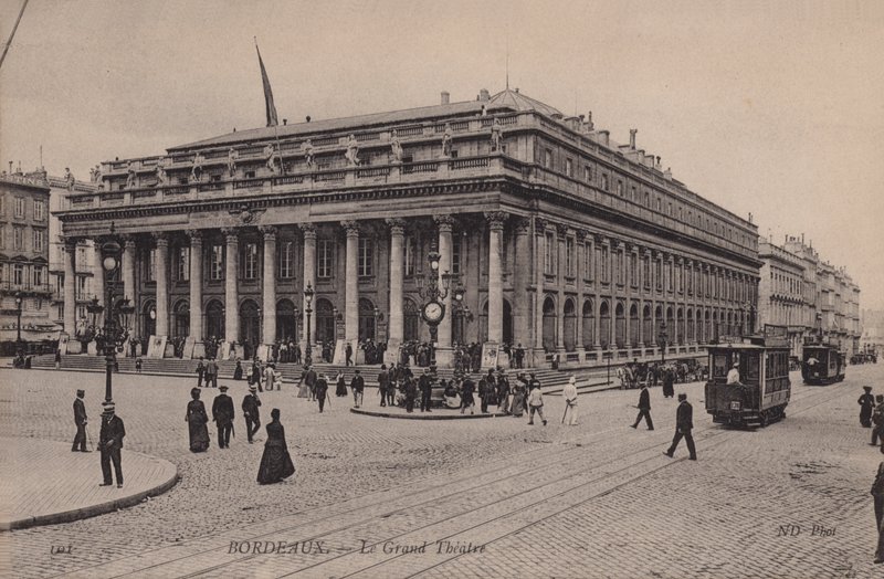 Bordeaux, Det Store Teater af French Photographer