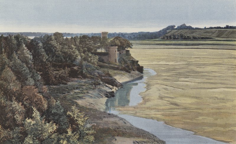 Bords De La Rance, grøn eg af French Photographer