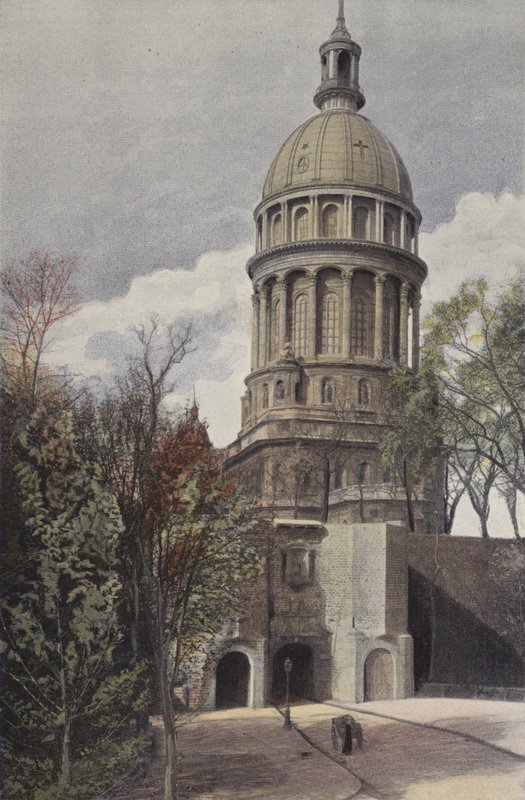 Boulogne-sur-Mer, Porte de Calais og Notre-Dame kirke af French Photographer