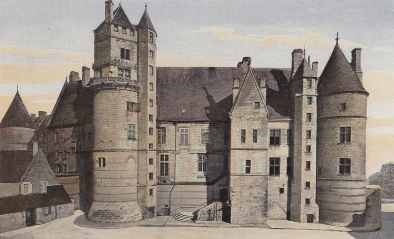 Bourges, Hotel Jacques Coeur, Facade S O af French Photographer