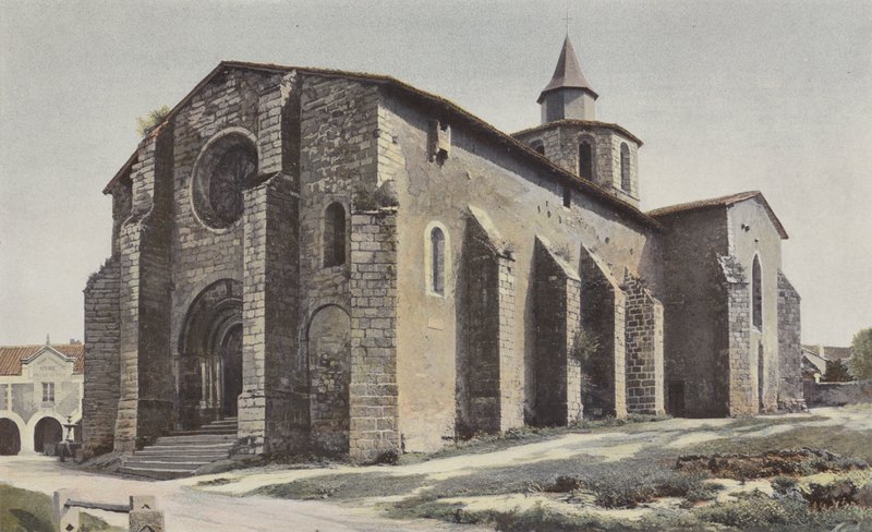 Bussieres-Badil, Kirke, Sammen S O af French Photographer