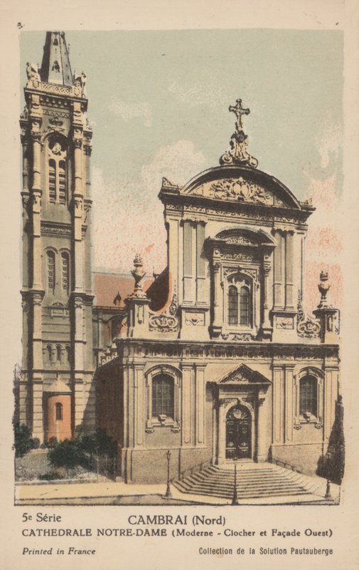 Cambrai, Notre Dame-katedralen af French Photographer