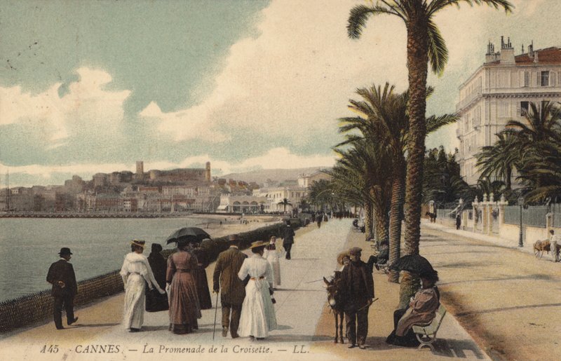 Cannes, Promenade De La Croisette af French Photographer