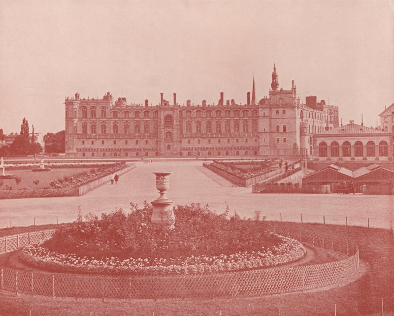 Castle of St Germain, North Front (s/h-billede) af French Photographer