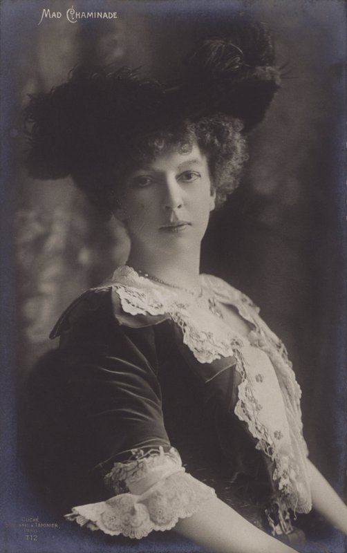Cecile Chaminade, fransk pianist og komponist af French Photographer