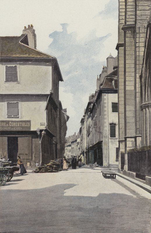 Chalon-sur-Saone, Rue aux Fevres af French Photographer