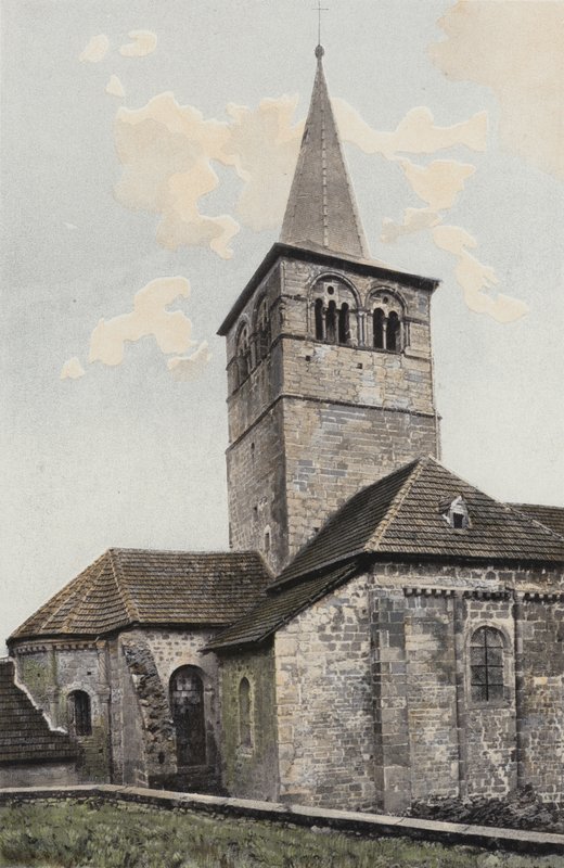 Champ-le-Duc, Kirke, Ensemble S af French Photographer