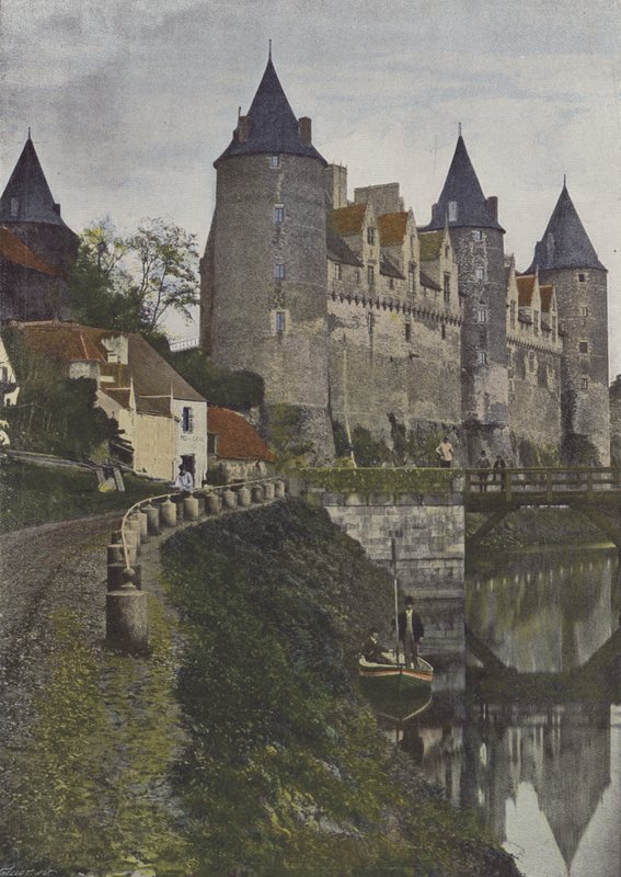 Josselins slot af French Photographer