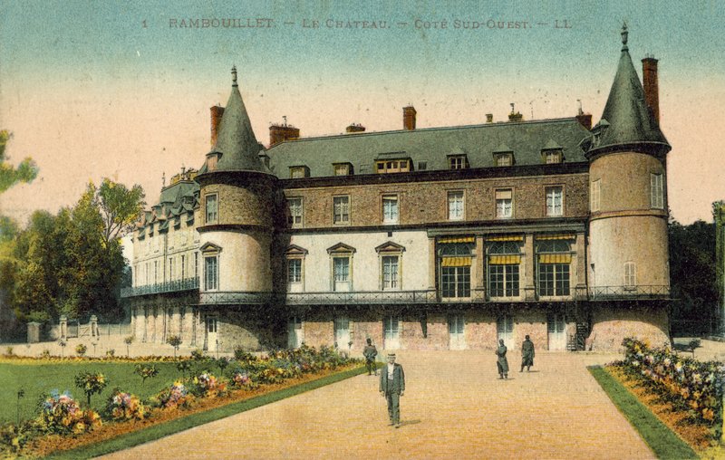 Chateau de Rambouillet, Ile-de-France (farvefoto) af French Photographer