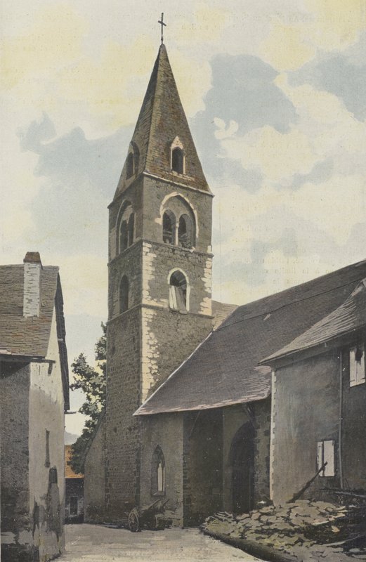 Chorges, Kirke, Klokketårn, N side af French Photographer