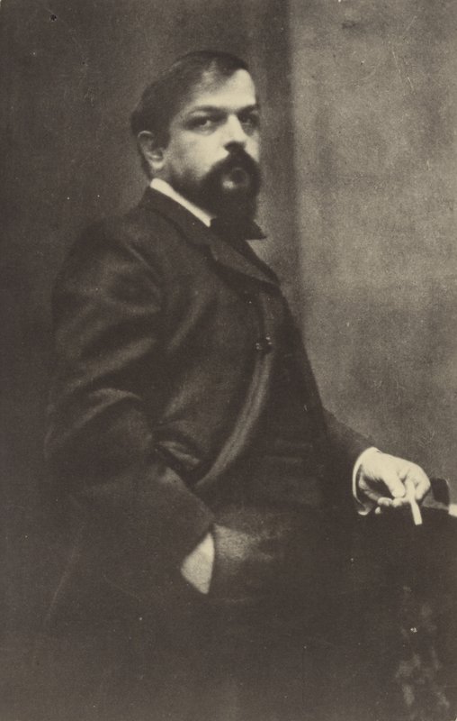 Claude Debussy, fransk komponist (1862-1918) af French Photographer