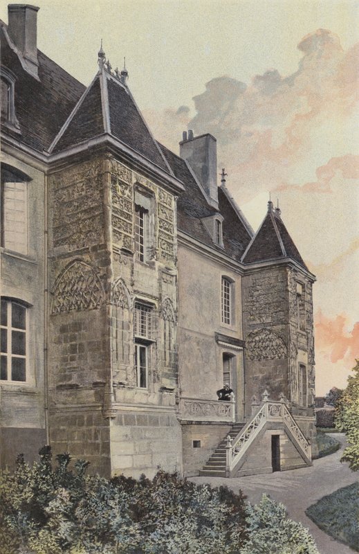 Cluny, Old Castle (rådhus) af French Photographer