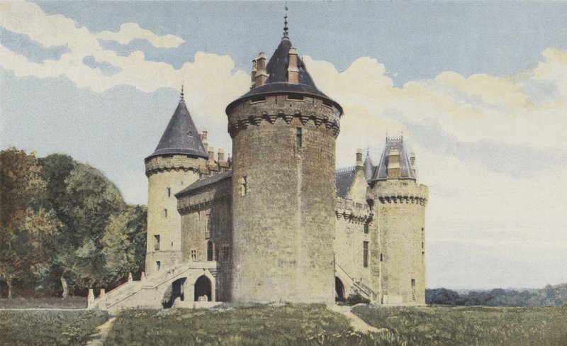 Combourg, slottet af French Photographer