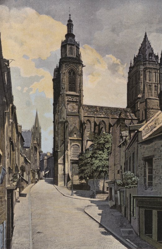 Coutances, Peterskirken af French Photographer