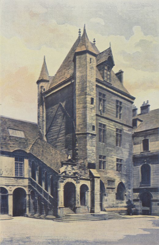Dijon, tidligere palads for hertugerne af Bourgogne, Tower of Bar af French Photographer