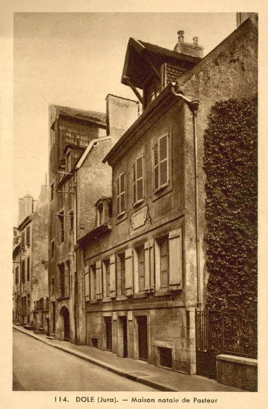 Dole, Jura, Pasteurs fødested af French Photographer