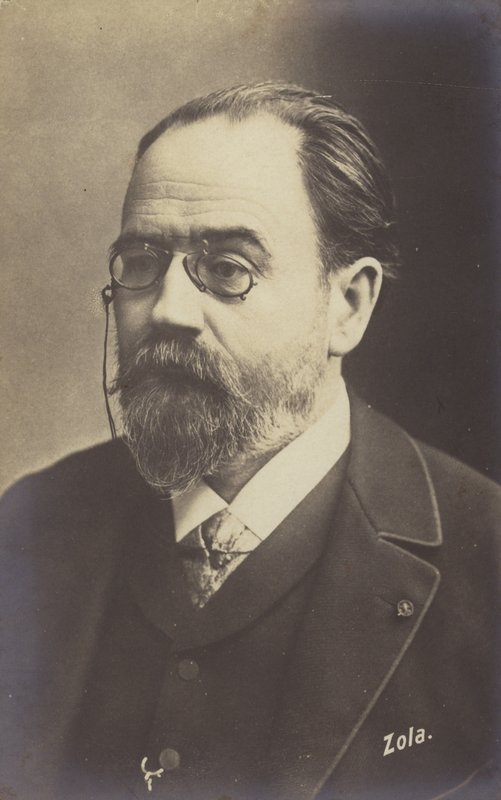 Emile Zola (1840-1902), fransk forfatter, journalist og dramatiker af French Photographer