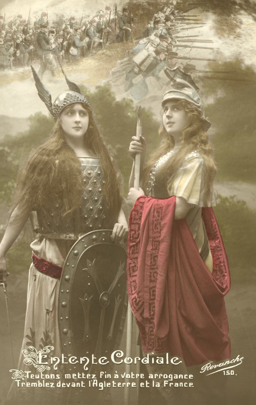 Entente Cordiale (farvefoto) af French Photographer