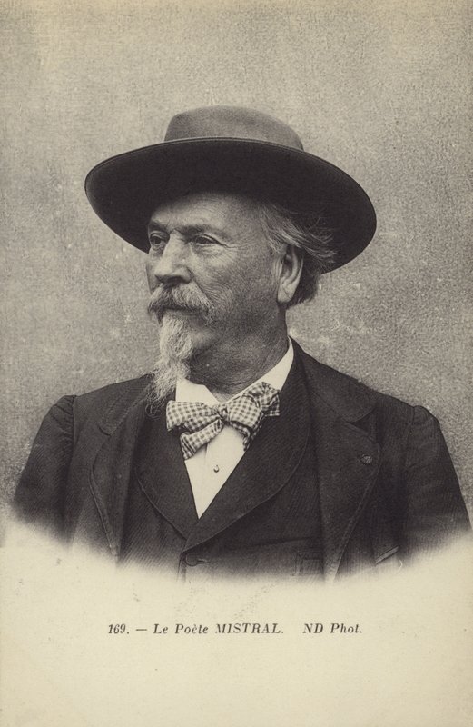 Frederic Mistral (1830-1914), fransk digter og leksikograf af det occitanske sprog af French Photographer
