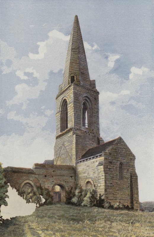 Gennes, St-Eusebe Kirke af French Photographer