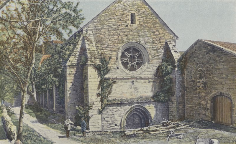 Ginals, Beaulieu Abbey, Kirke, Ensemble N O af French Photographer