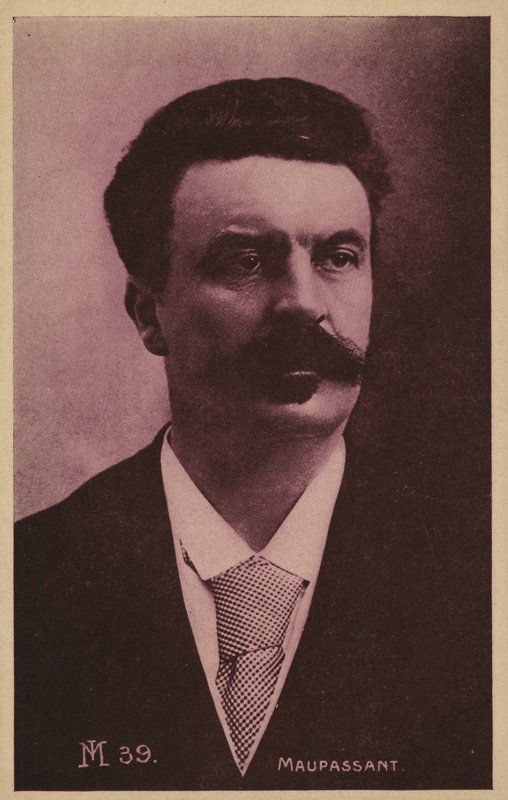 Guy de Maupassant (1850-1893), fransk novelleforfatter, romanforfatter og digter af French Photographer