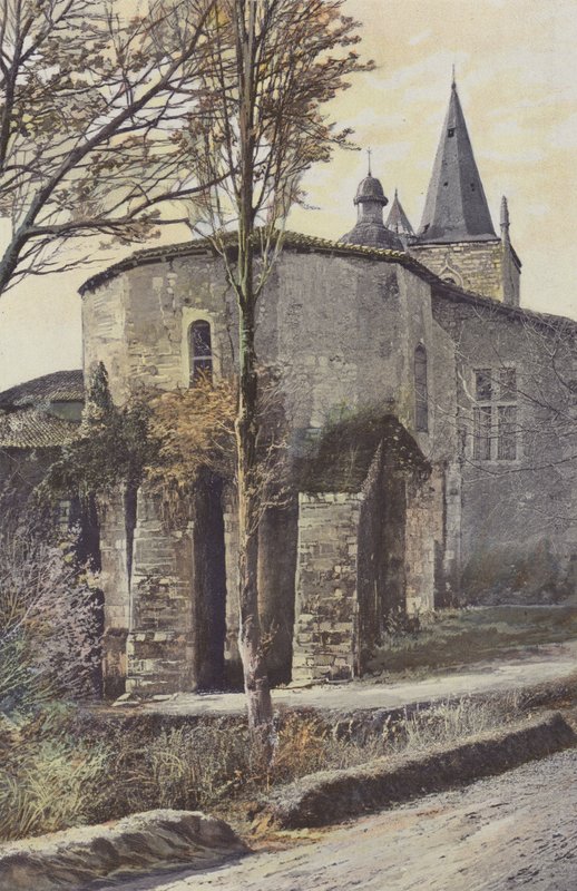 Hagetmau, Kirke, Cote de labside af French Photographer