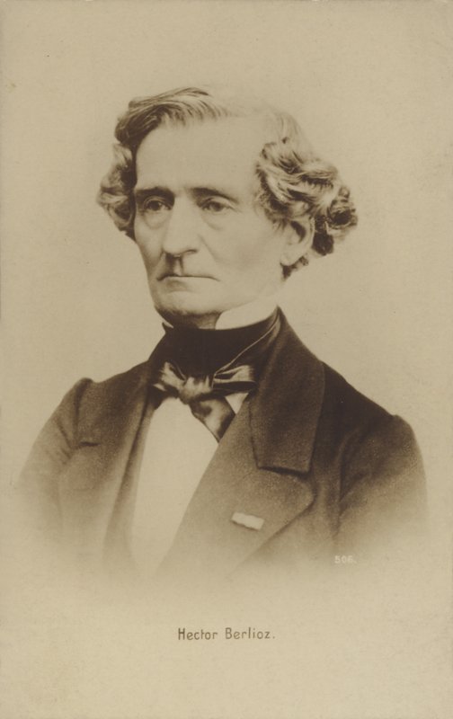 Hector Berlioz, fransk romantisk komponist (1803-1869) af French Photographer