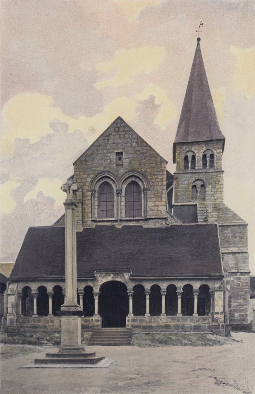 Hermonville, Eglise, Facade O af French Photographer