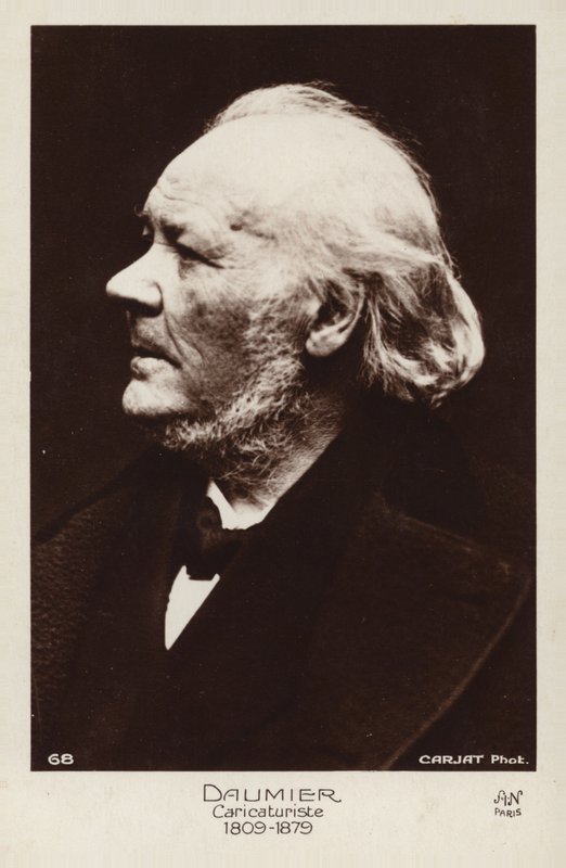 Honore Daumier, fransk karikaturtegner af French Photographer