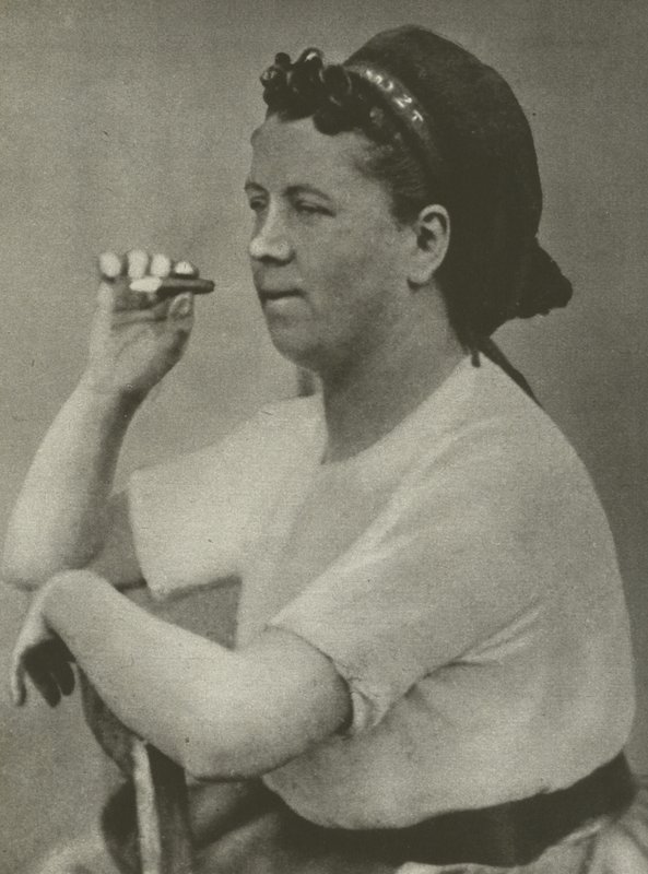 Hortense David, Paris Kommune (s/h-billede) af French Photographer