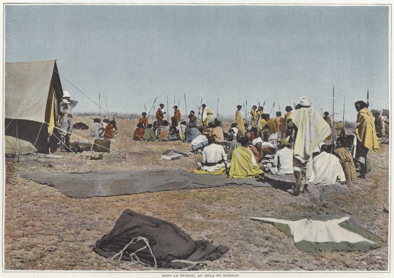 I ørkenen, hinsides Harar af French Photographer