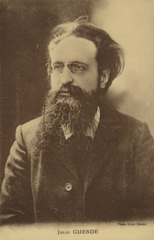 Jules Guesde (1845-1922), fransk journalist og socialistisk politiker af French Photographer